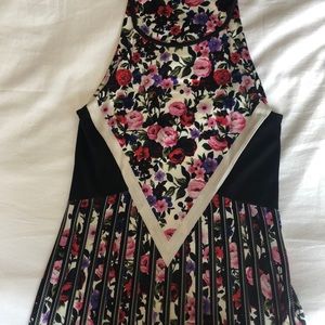 Mary Katranzou Floral Maxi Dress Size S